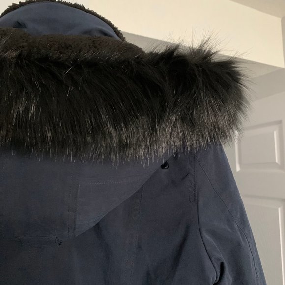 DKNY Faux-Fur Anorak Jacket (Size Small) - Picture 5 of 11